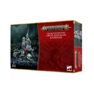 Arch-Kavalos Zandtós model kit for Warhammer Age of Sigmar with stunning artwork and details.