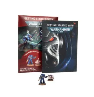 Explore Warhammer 40,000 with beginner guides and stunning miniature models of iconic factions.
