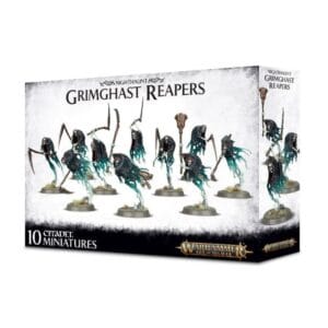 Grimghast Reapers: Ethereal miniatures for Warhammer Age of Sigmar in haunting, dark fantasy style.