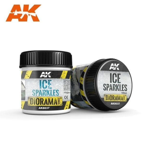 Ice Sparkles jars enhance dioramas with vibrant colors and professional, safety-focused design.