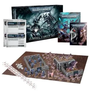 Explore the Warhammer 40,000 Ultimate Starter Set for epic tabletop battles and immersive gameplay.