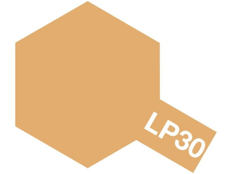 Sandy beige hexagon design with tab and LP30 label, showcasing elegance and geometric simplicity.