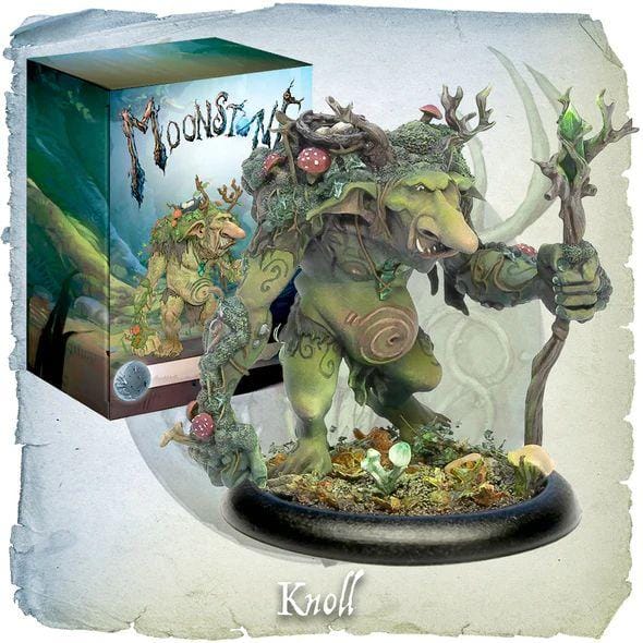 Charming Knoll figurine: nature spirit guardian with vibrant colors and magical allure.