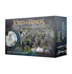 Minas Tirith Battlehost box set: Epic Lord of the Rings battles with Gandalf and soldiers.