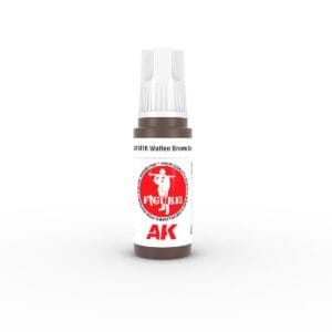 Wallen Brown model paint by AK, ideal for detailed crafting and precise application.