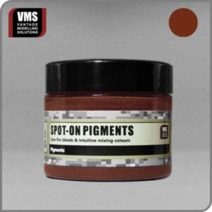 Spot-On Pigments: Dark brown modeling colors for versatile low-fire blending and artistic creations.