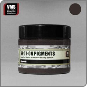 Spot-On Pigments: Premium low-fire color blends in a sleek black jar for modelers.