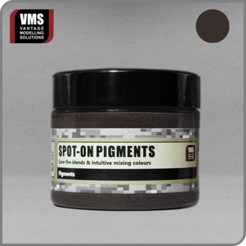 Spot-On Pigments: Premium low-fire color blends in a sleek black jar for modelers.