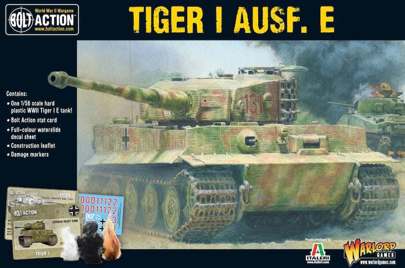Build the legendary Tiger I Ausf. E tank model kit and experience WWII craftsmanship.