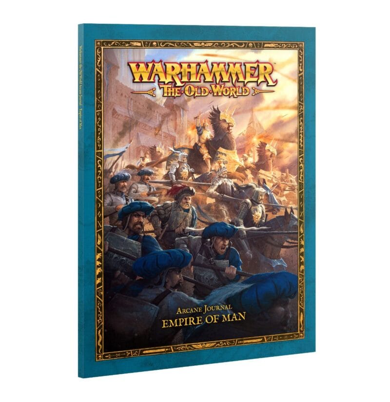 Epic Battles in Warhammer: The Empire of Man showcases fierce conflicts and vibrant fantasy artwork.