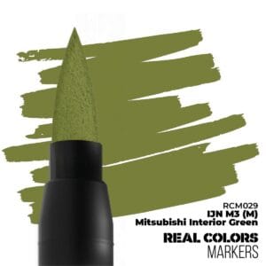 Vibrant green marker stands against an abstract stroke, highlighting artistic potential for creative projects.
