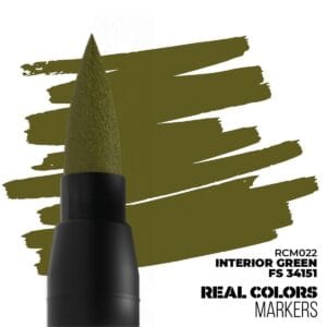 Precision olive green fine-tip marker with dynamic brushstroke background for creative projects.