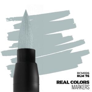 Elegant light blue-green marker with pointed tip and sleek black body for artistic creativity.