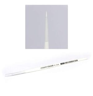 Close-up and full view of a sleek white colored pencil by CYSAY for artistic use.