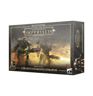 Cerastus Knights Atrapos model kit features dynamic armored figures for epic Warhammer battles.