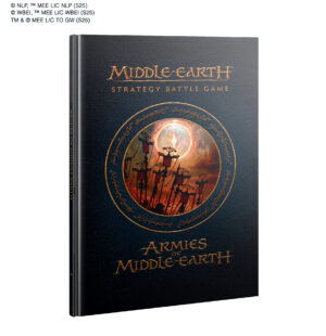 Explore Armies of Middle-earth with this stylish strategy battle game guide and captivating artwork.