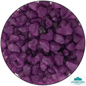 Weird Crystals Large - Aubergine