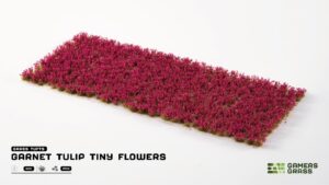 Garnet Tulip Tiny Flowers - Gamers Grass