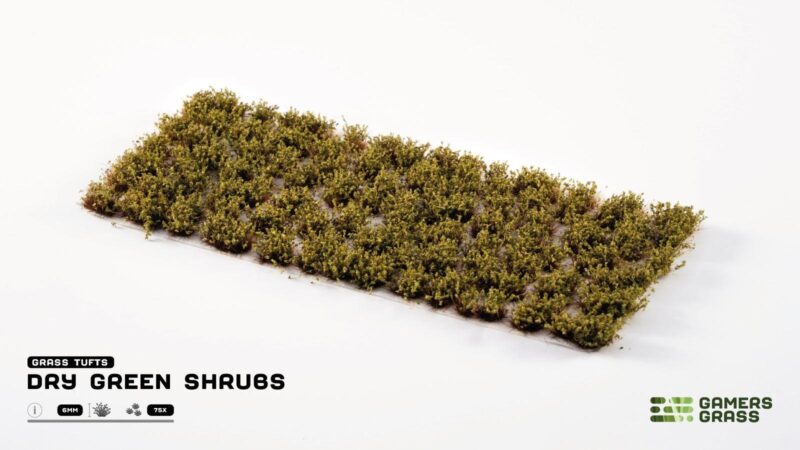 Dry Green Shrubs - Gamers Grass