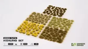 Highland Tuft Set Wild Tufts - Gamers Grass
