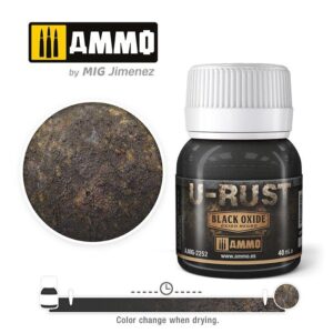 U-Rust Black Oxide Ammo By Mig - MIG2252