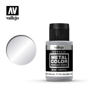 Vallejo Metal Color - Semi Matte Aluminium - 77.716